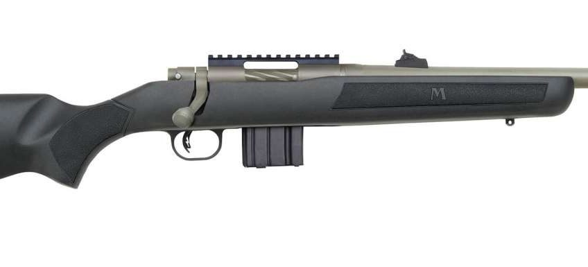 MOSSBERG MVP 300AAC MED BULL BARREL 16.25″ GREY SYNTHIC