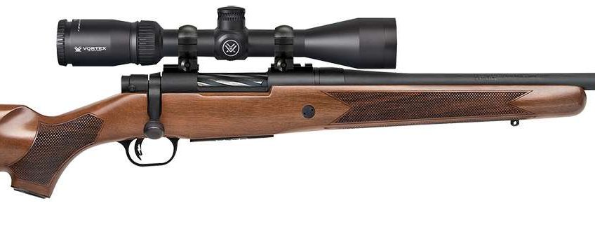 Mossberg 28242 Patriot  400 Legend 4+1 20″ Walnut Stock