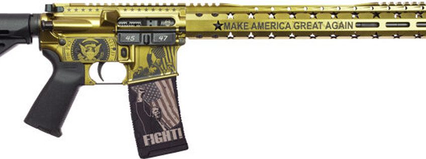 BLACK RAIN SPEC15 TRUMP FX LTD. EDITION 5.56 SILVER 30RD RIFLE **PRE-ORDER SHIPS IN 2 WEEKS**