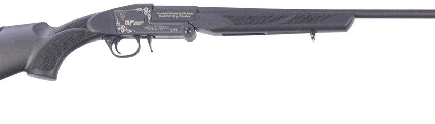 GForce GFSB 410 Ga, 3" Chamber 22" Barrel, Black, Single Shot, 1rd