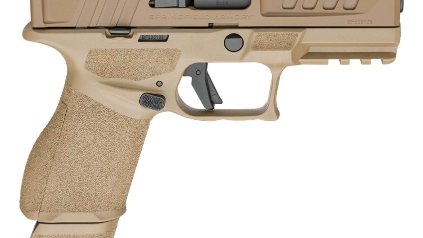 Springfield Echelon 4.0C 9mm, 4" Barrel, Flat Dark Earth Cerakote, Optic Ready, 18rd