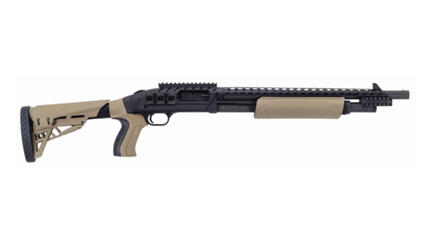 Mossberg 500 ATI Tactical TALO Pump 12 Gauge 3″ Chamber 18.5″ – FDE