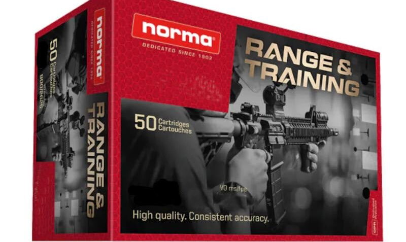 NORMA USA Range And Training 300 AAC Blackout 220 Grains FMJ Rifle Ammo (601804287)
