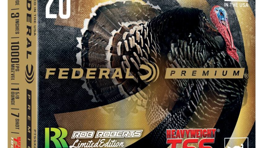 FEDERAL Premium Heavyweight TSS Rob Roberts 20Ga 3in 1 5/8oz #7 5rd Turkey Shotshells (PTSSX295FRR-7)