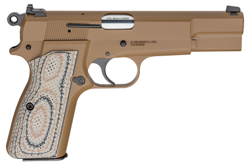 SPRINGFIELD ARMORY SA-35 9mm 4.7in 15rd Coyote Brown Single-Action Pistol (HP9201CB)