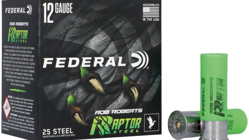 FEDERAL 12ga 3in 1 3/8oz1400 FPS #3 Raptor Steel (RRS138 3)