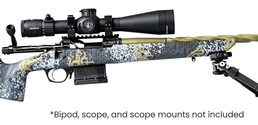 Horizon Firearms RF008S222416C13 Venatic 2023 22 Creedmoor 24" Spiral Fluted Threaded Barrel, Drilled & Tapped Receiver, Iota EKO X Carbon Fiber Stock