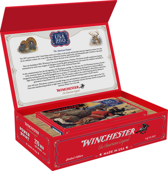 WINCHESTER AMMO 250th Anniversary Edition .270 Win 150Gr Power Point 20rd Box Rifle Ammo (X270250)