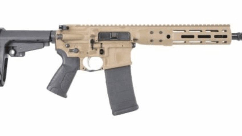 LWRC ICDIP5CK10SBA3ML ICDI 5.56 NATO 30+1 10.50" Threaded Barrel, Flat Dark Earth Receiver w/Picatinny Rail, M-LOK Handguard, Black Polymer SB Tactical SBA3 Brace, Black Polymer Grip, Ambidextrous