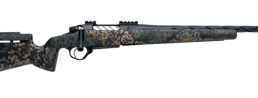 Seekins Precision 0011710279-F Havak PH3 300 Win Mag 22" Black Fluted Threaded Barrel, Black Picatinny Rail Steel Receiver, Adj Cheek Riser Woodland Shadow Synthetic Stock