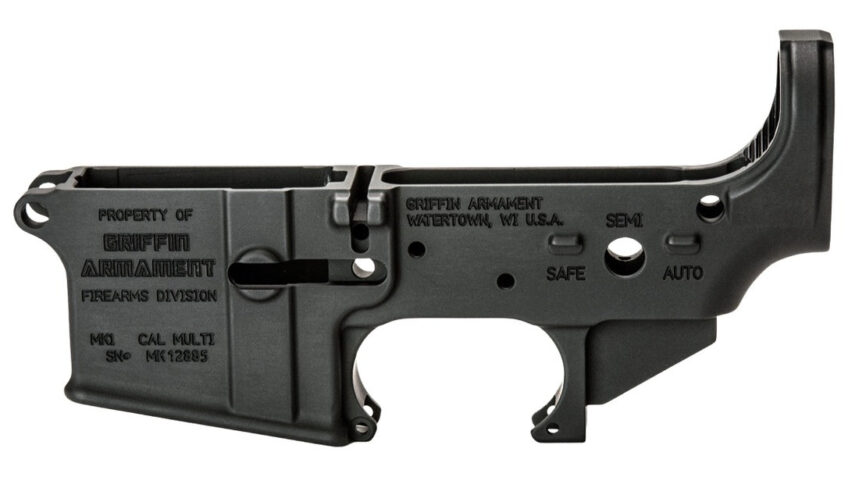 Griffin Armament MK1 Stripped Lower Receiver
