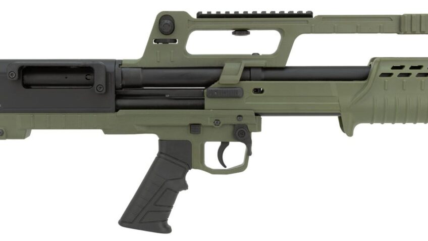 Escort Bulltac 12 Gauge Pump Action Shotgun OD Green