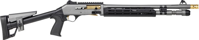 Panzer Arms M4 Speed Pro 12 Gauge Semi- Auto Shotgun with Skeletonized Cheek Riser Stock